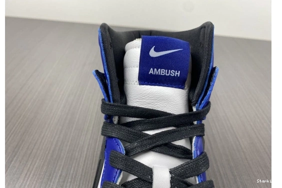 Nike High CU7544-400 Deep Royal Dunk AMBUSH 1224